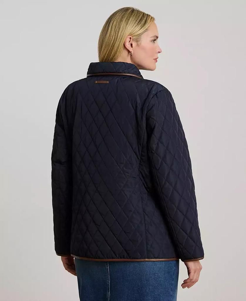 Ralph Lauren Women's Plus Size Quilted Coat, Exclusively for Macys