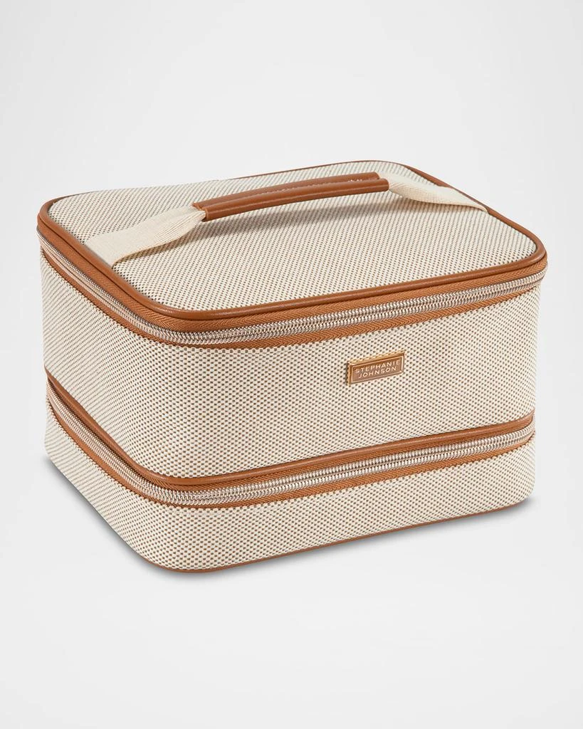 Stephanie Johnson Tropea Ivory Jenny Train Case 2