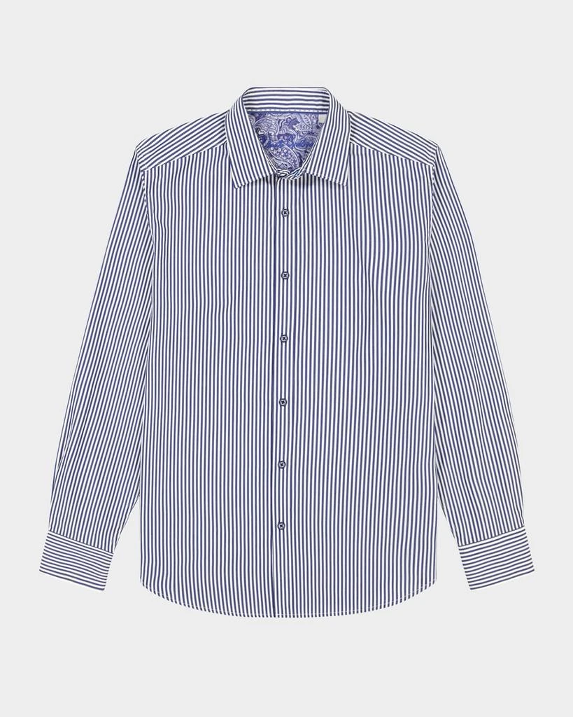 Robert Graham Men's Greenwich Stripe Sport Shirt 1
