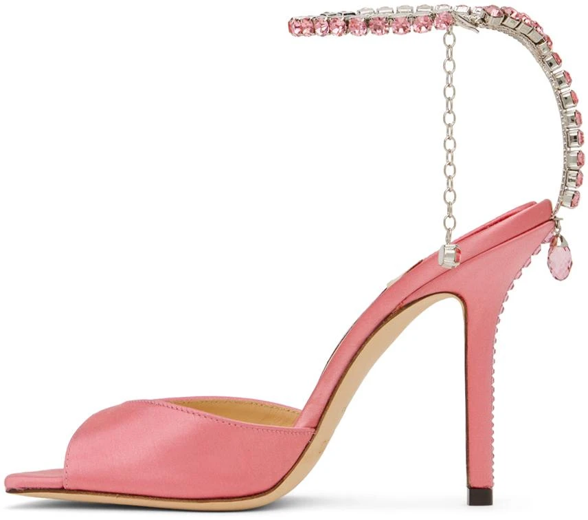 Jimmy Choo Pink Saeda 100 Heeled Sandals 3