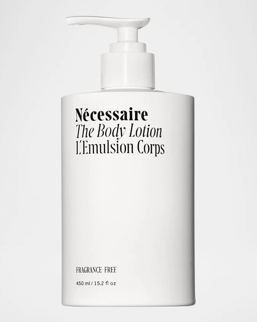 Necessaire The Body Lotion Fragrance Free, 15.2 oz. 1