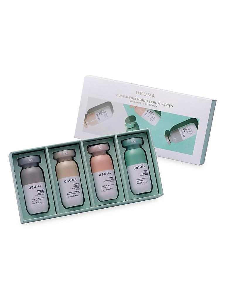 Ubuna Discovery Collection 4-Piece Mini Serum Set