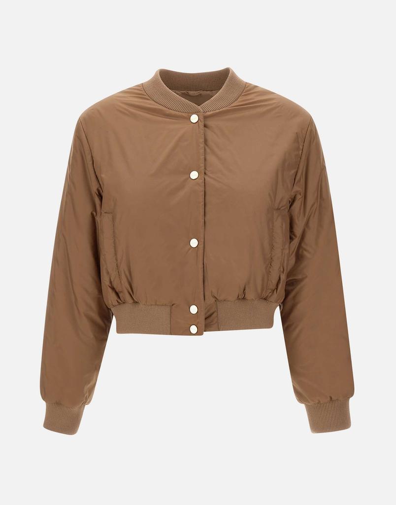 MAX MARA THE CUBE "Greenbi"mini bomber jacket