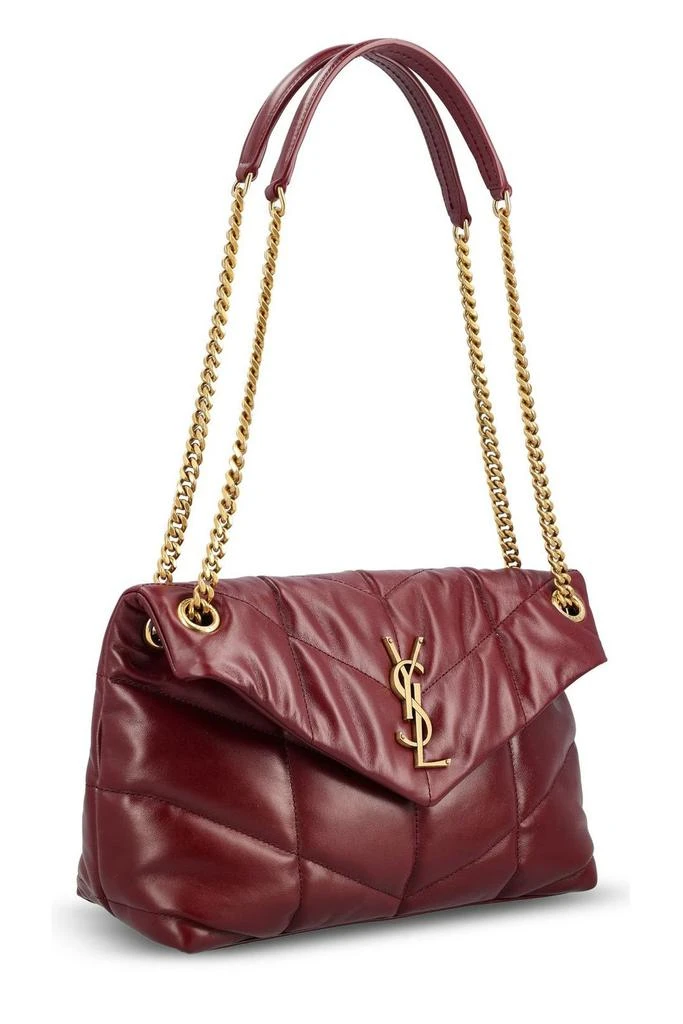 Yves Saint Laurent Saint Laurent Puffer Logo Plaque Small Shoulder Bag 3