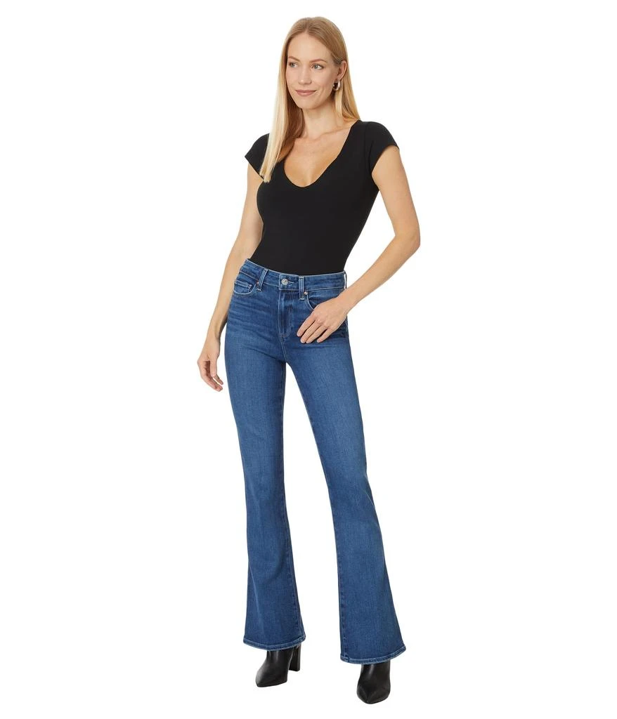 Paige High Rise Laurel Canyon 32" in A Capella 4