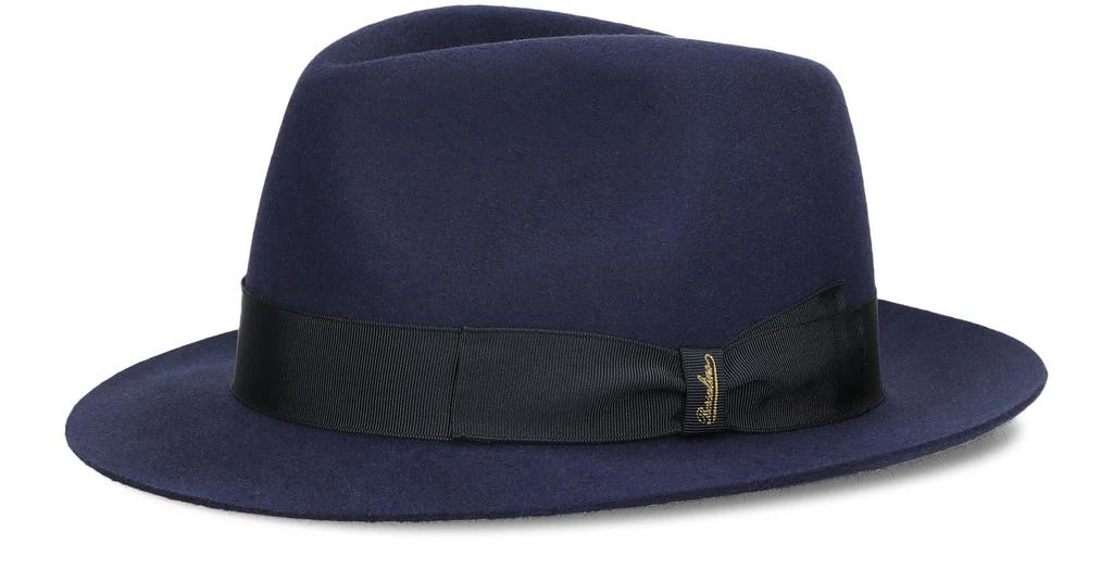 BORSALINO Fedora brushed felt 1