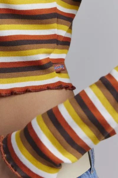 DICKIES Dickies Striped Long Sleeve Baby Tee 3