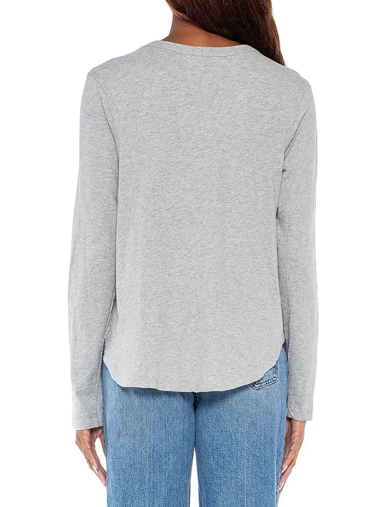 Wilt Shrunken Crew Long Sleeve Shirttail Slub Tee 6