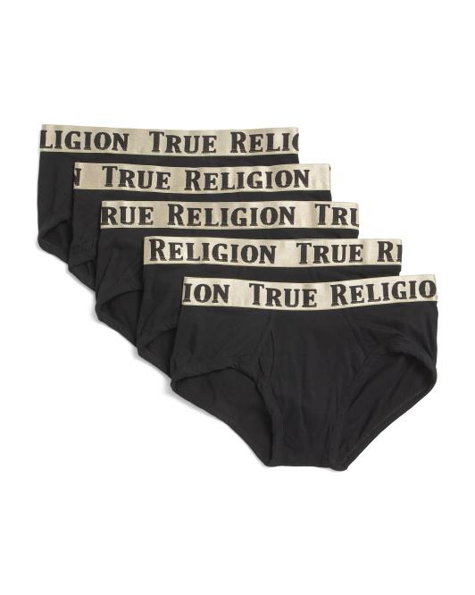 True Religion 5pk Cotton Briefs
