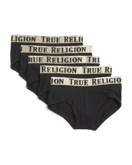 True Religion 5pk Cotton Briefs 1
