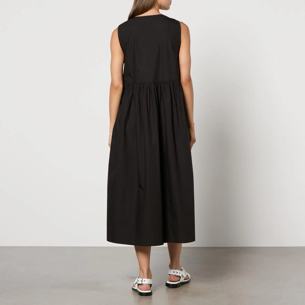 Ganni Cotton-Poplin Midi Dress 2