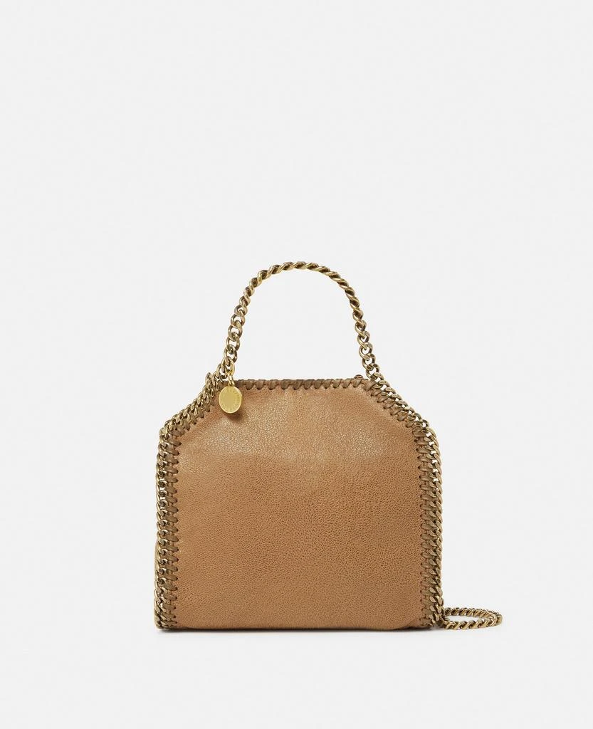 Stella McCartney Stella McCartney - Falabella Tiny Tote Bag, Woman, Pecan brown 1