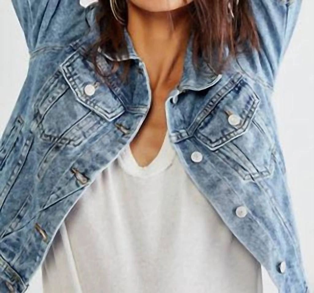 Free People Free People - Rumors Denim Jacket 4