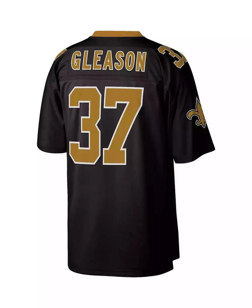 Mitchell and Ness Men
s Steve Gleason Black New Orleans Saints Legacy Replica Jersey 2