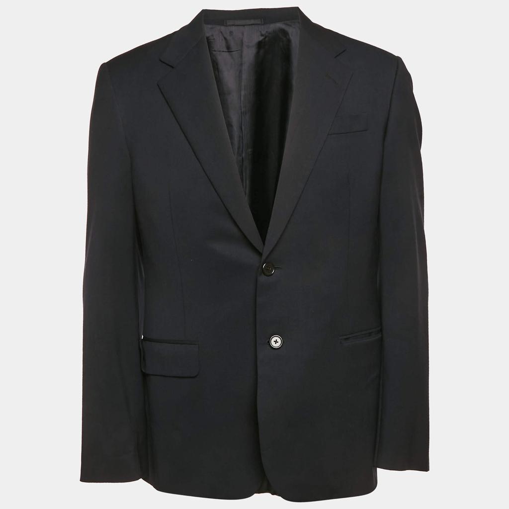 Prada Single-Breasted Mohair Wool Jacket - Suits - Save $50