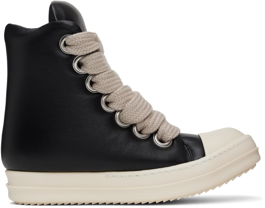 Rick Owens Blue & Off-White Porterville Geobasket Sneakers