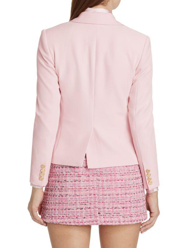 Generation Love Amelia Double-Breasted Stretch Crepe Blazer