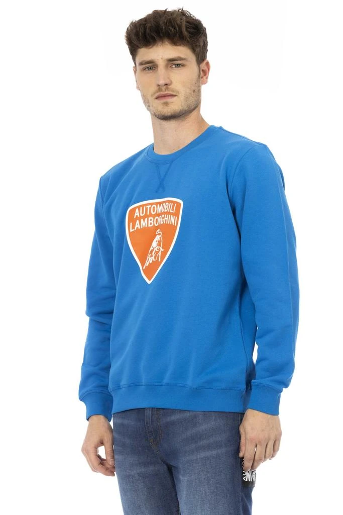 AUTOMOBILI LAMBORGHINI Automobili Lamborghini Blue Cotton Sweater 2