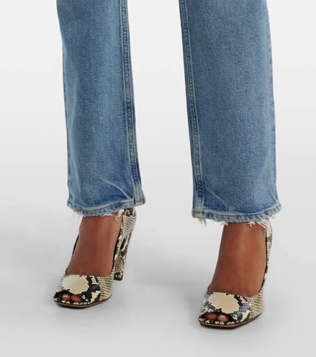 AGOLDE Stovepipe high-rise straight jeans 5