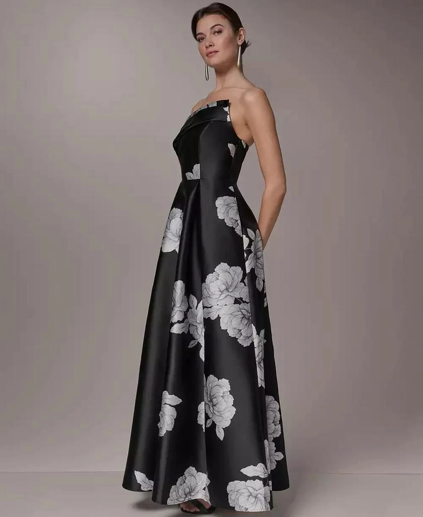 Donna Karan Women
s Strapless Ball Gown 2