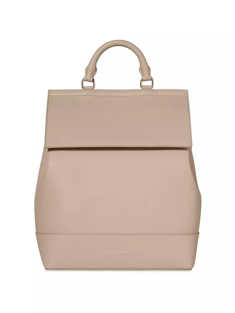 Modern Picnic Faux Leather Backpack 1