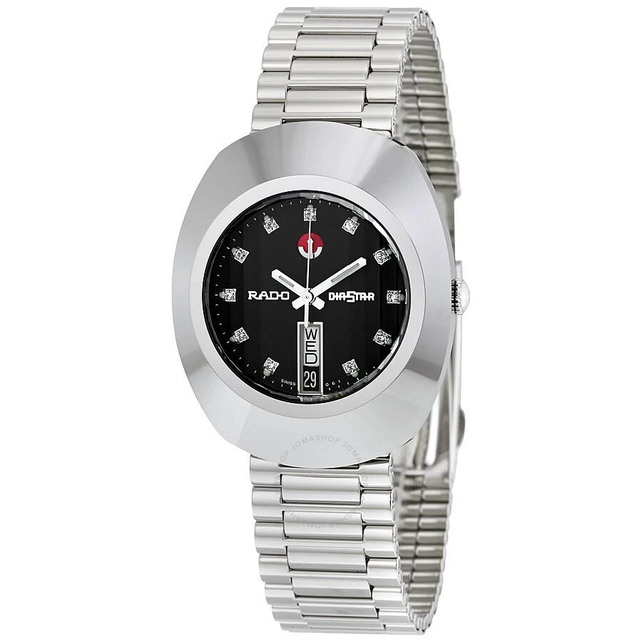 Rado Rado Diastar Automatic Black Dial Men's Watch R12408613 1