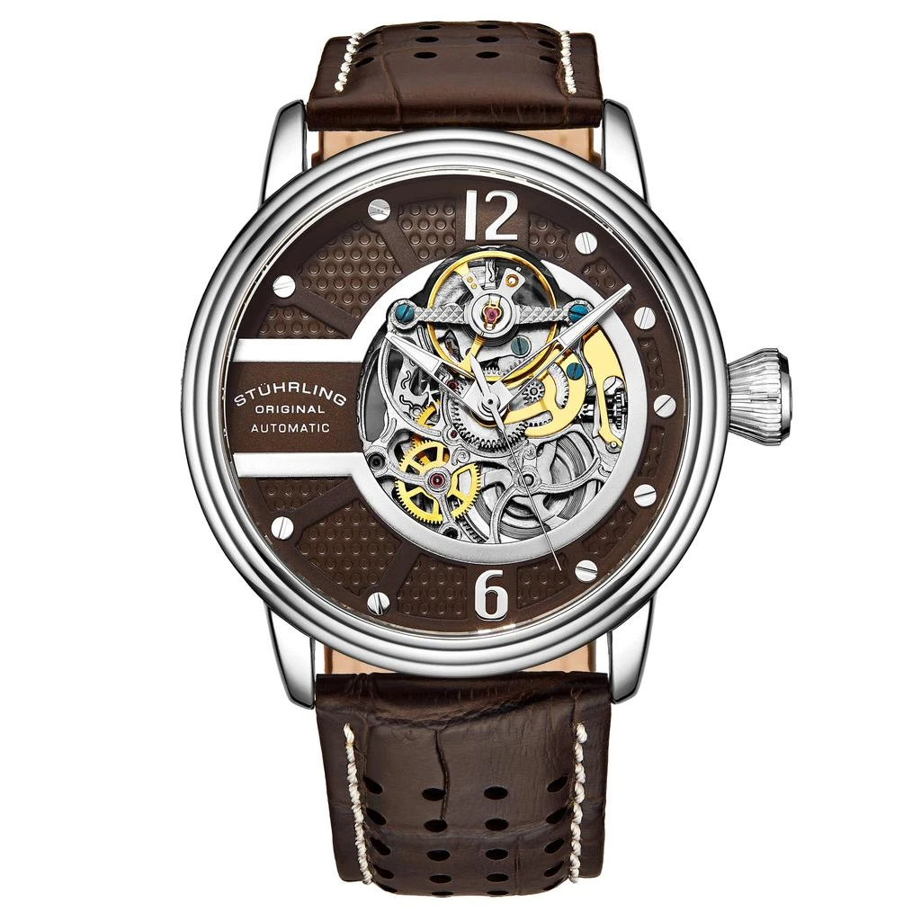 Stuhrling Original Prospero 3971 Automatic 44mm Skeleton 8