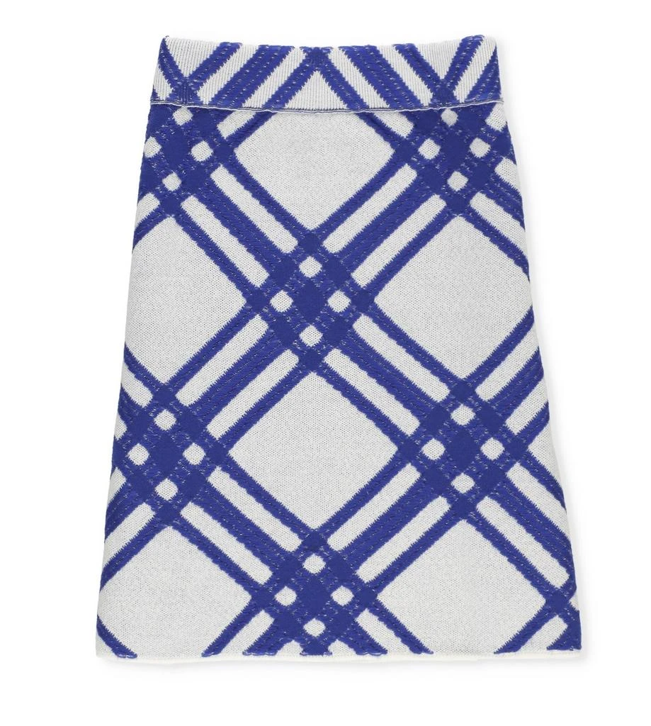 Burberry Burberry Kids Checked High-Waist Skirt 2