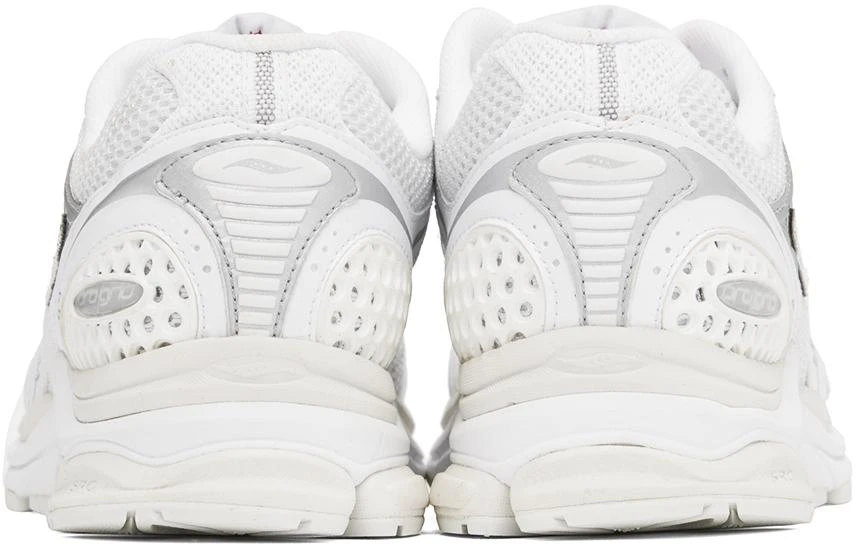 Saucony White Progrid Triumph 4 Sneakers 2
