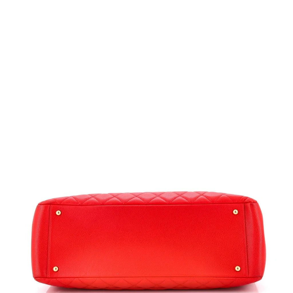 Chanel Grand Shopping Tote Quilted Caviar XL 4