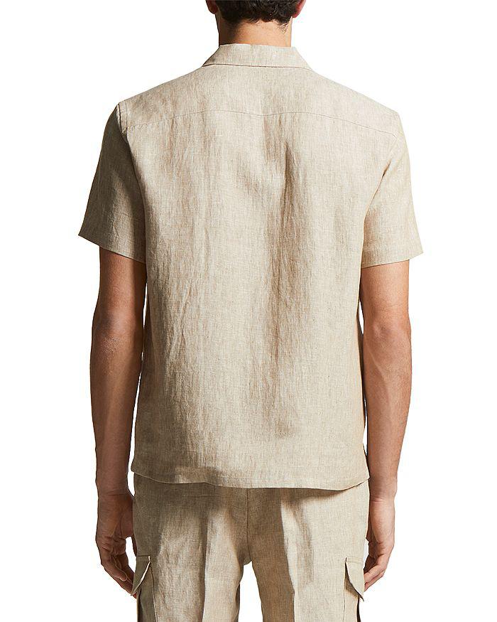 Peserico Linen Short Sleeve Camp Shirt