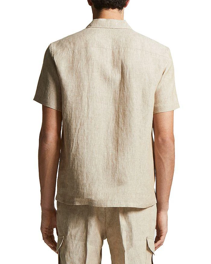 Peserico Linen Short Sleeve Camp Shirt 2