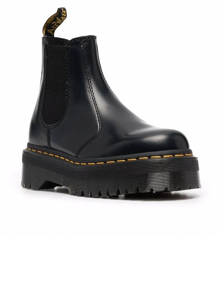 Dr. Martens 2976 Quad Smooth Leather Platform Chelsea Boots 2