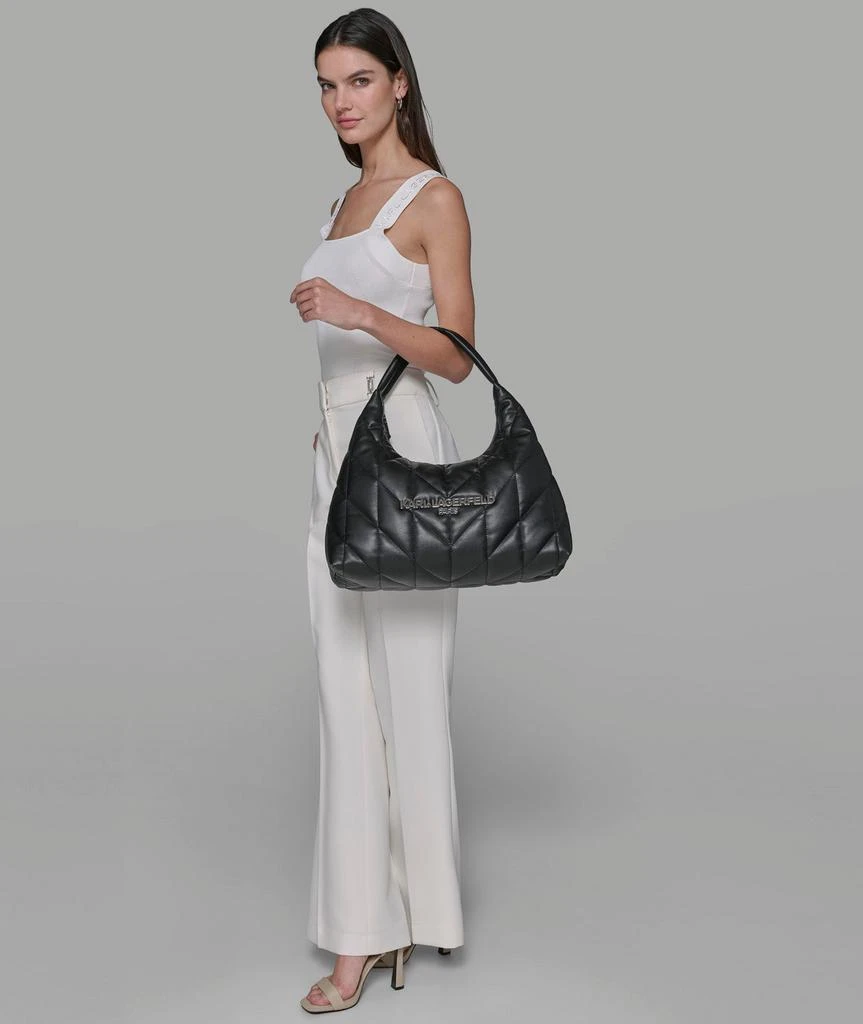Karl Lagerfeld Paris VOYAGE HOBO BAG 7