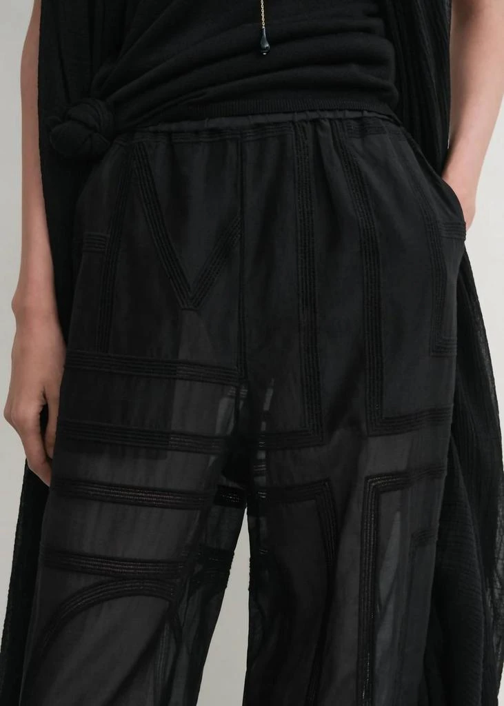 Totême Toteme - Monogram Crochet PJ Bottoms 4