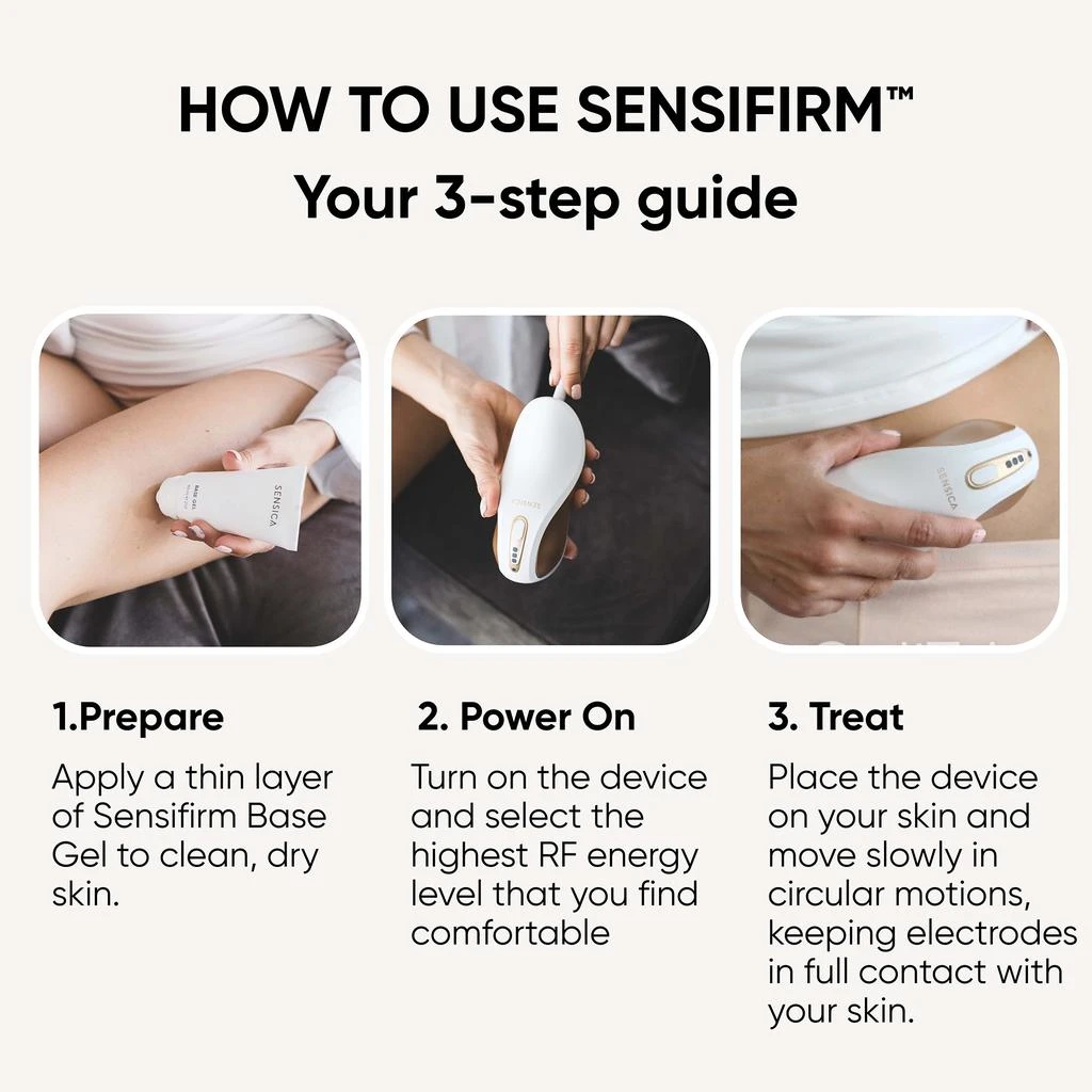 Sensica Sensica Sensifirm RF for Cellulite 3