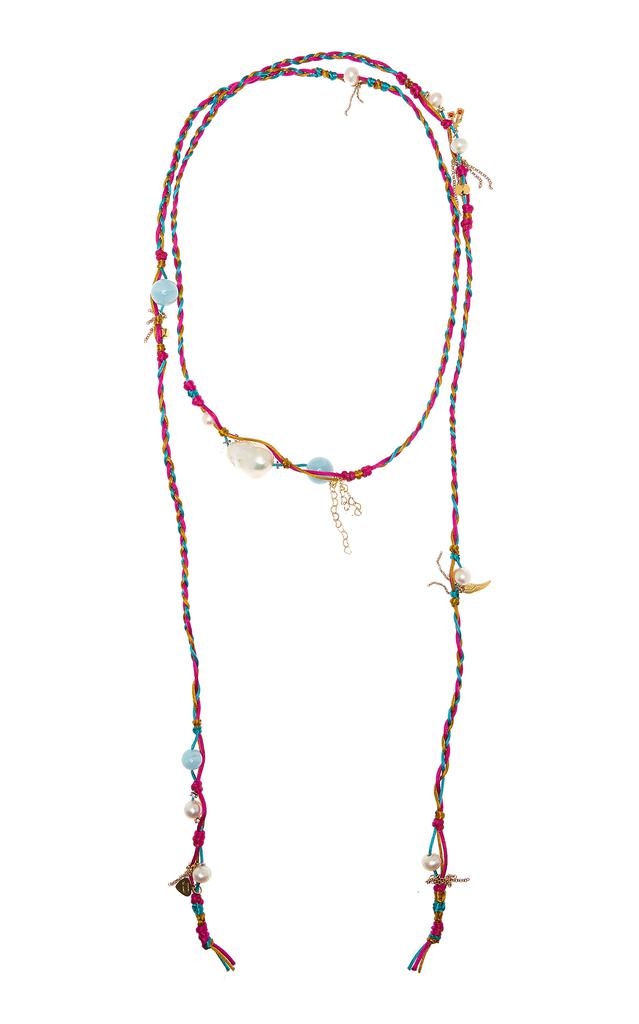 Joie DiGiovanni Joie DiGiovanni - Spring Water Stainless Steel Multi-Stone Necklace - Multi - OS - Moda Operandi - Gifts For Her