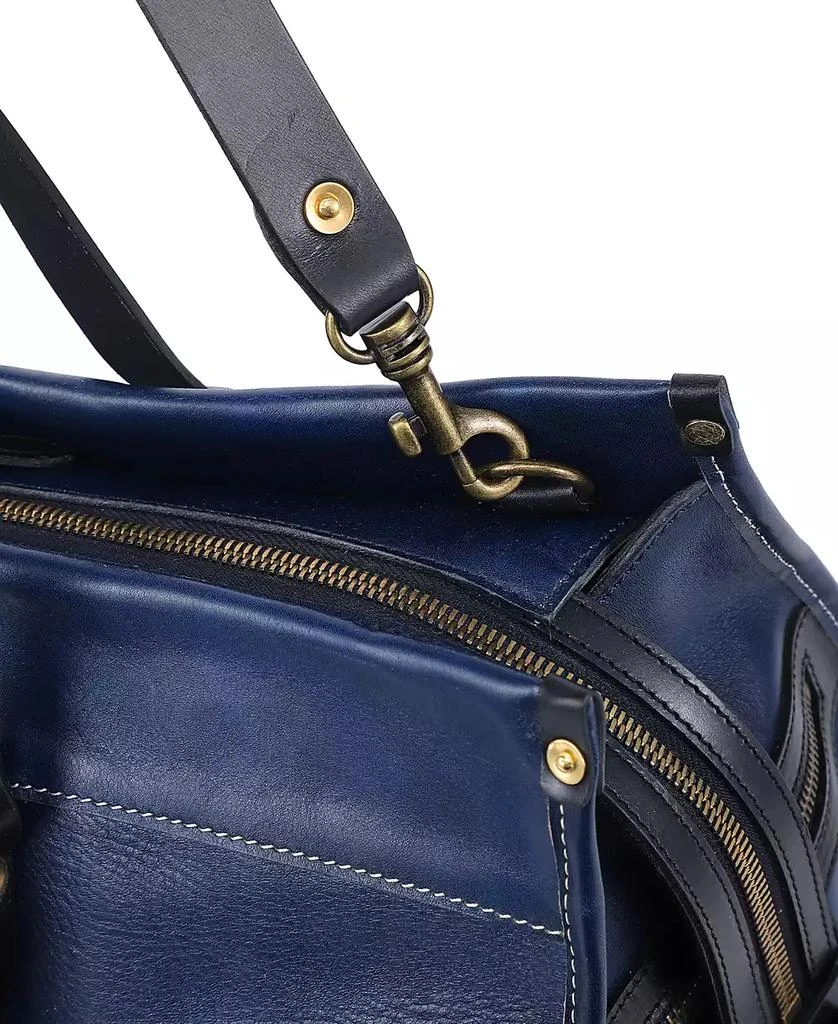 OLD TREND Women's Genuine Leather Spring Hill Duffel Bag 14