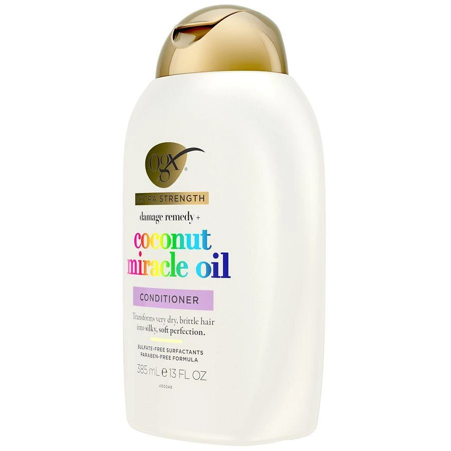 OGX Extra Strength Damage Remedy + Coconut Oil Conditioner Coconut Milk, Tangerine, & Warm Vanilla 5