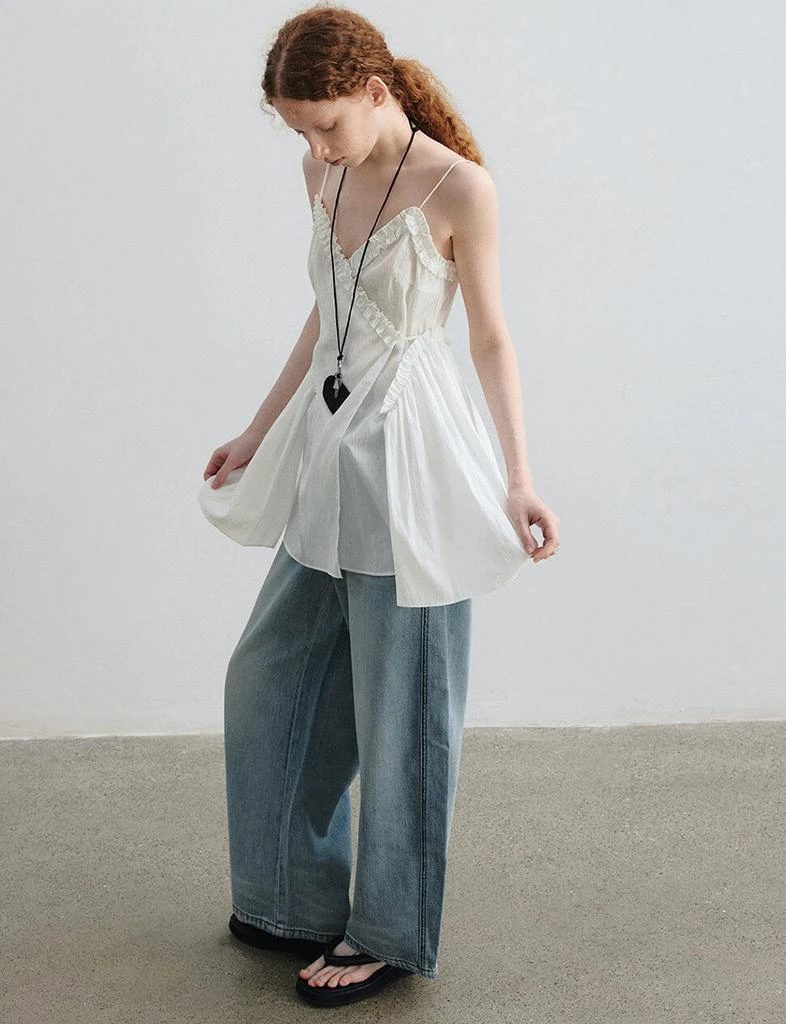 Pixie Market White Mini Layer Dress -PREORDER 3