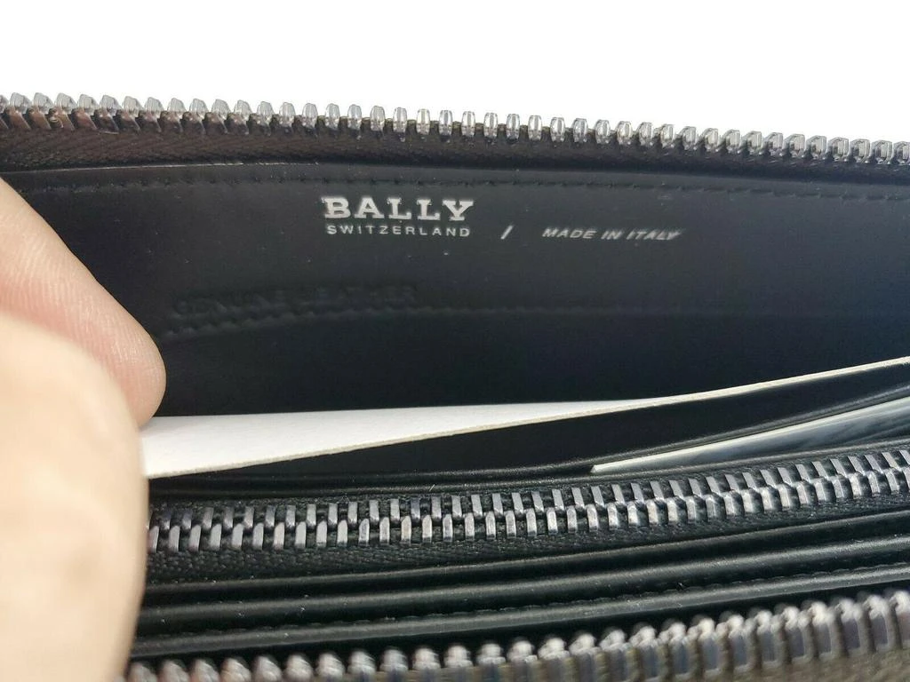 Bally Bally Balen Men's 6218474 Brown Leather Wallet 4