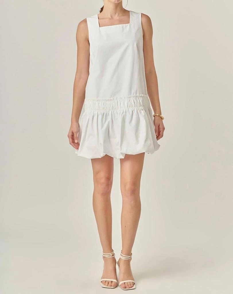 English Factory English Factory - Women's Shirring Detailed Sleeveless Dress 1