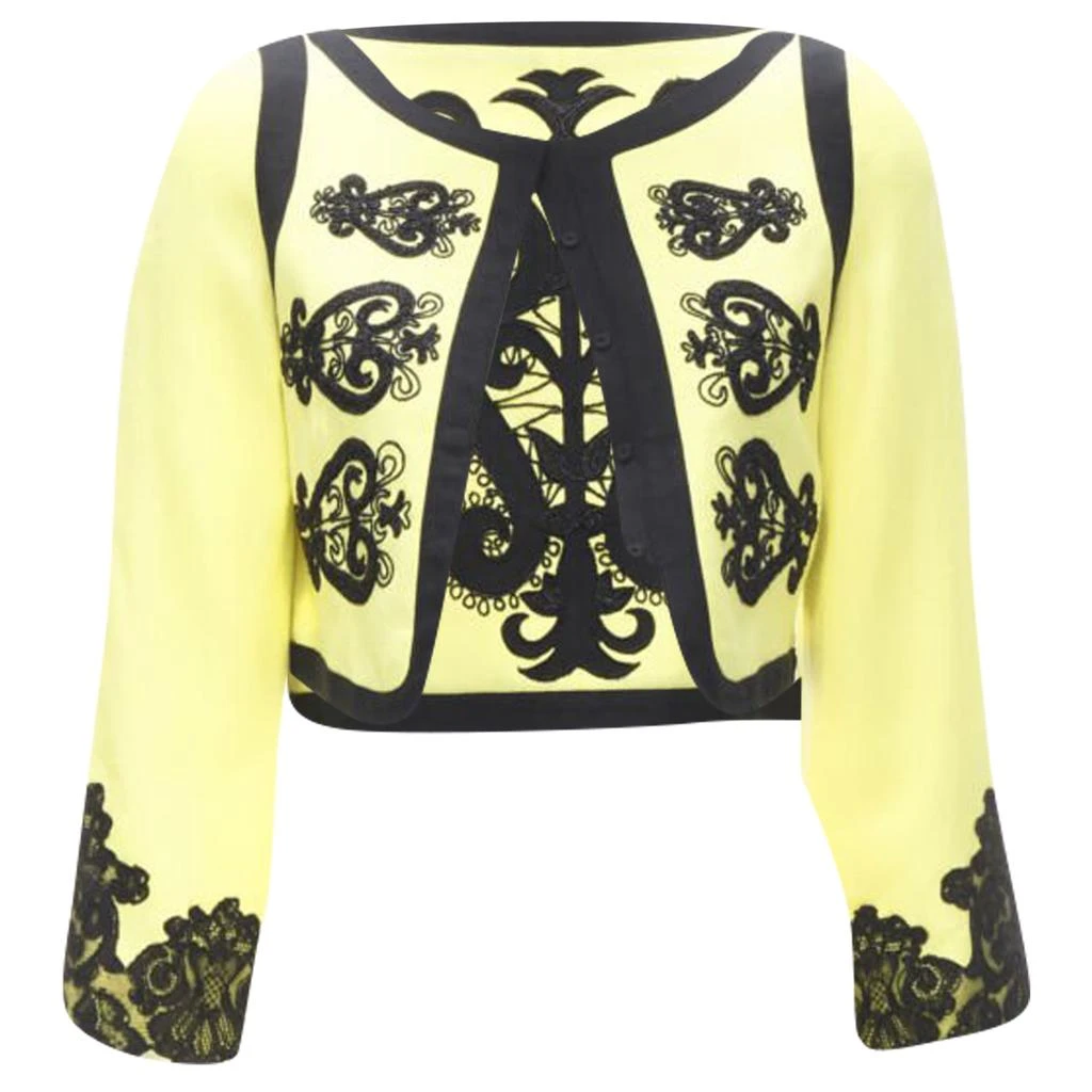 Christian Lacroix Matador embroidery cropped jacket 1