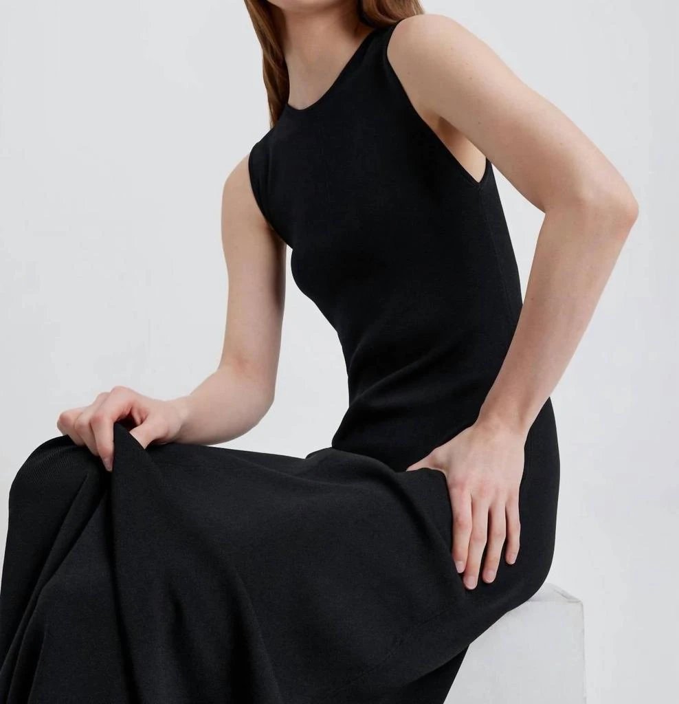 Solid & Striped The Lucerne Dress In Black 2