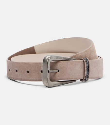 Brunello Cucinelli Suede belt