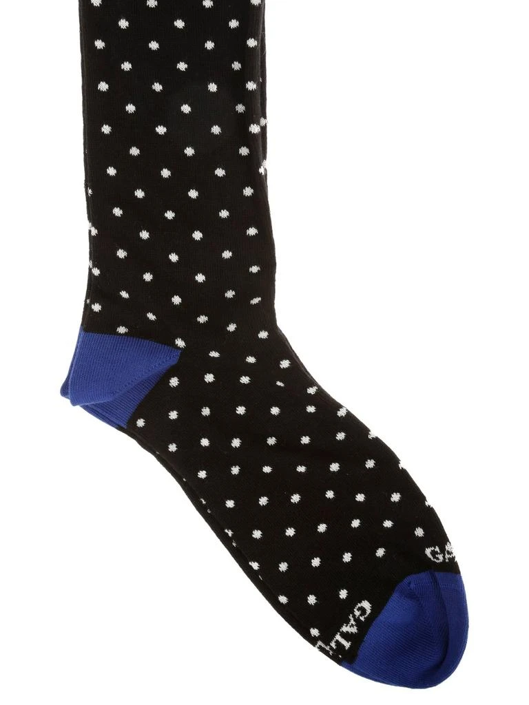 GALLO Gallo Polka Dot Knee-High Socks 2