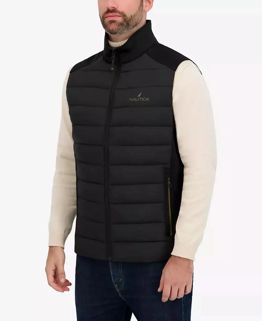 Nautica Men's Transitional Mixed Media Vest 2