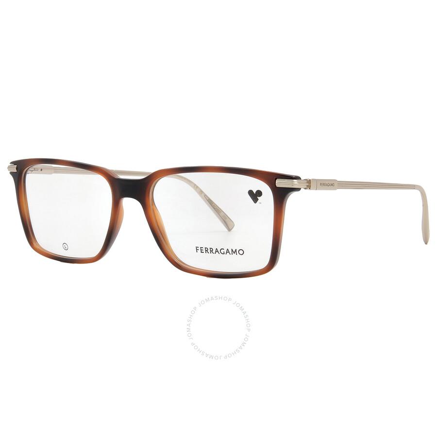 Salvatore Ferragamo Demo Rectangular Men's Eyeglasses SF2977 240 53