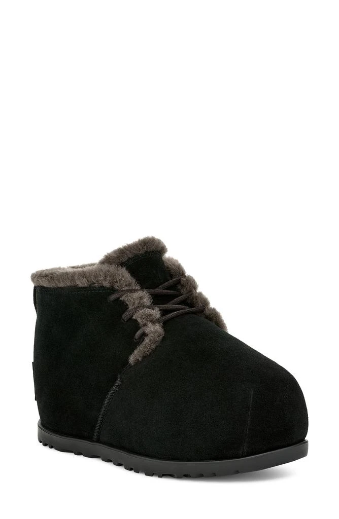Shop Pumped Faux Fur Trim Slipper Bootie on Sale at BeyondStyle