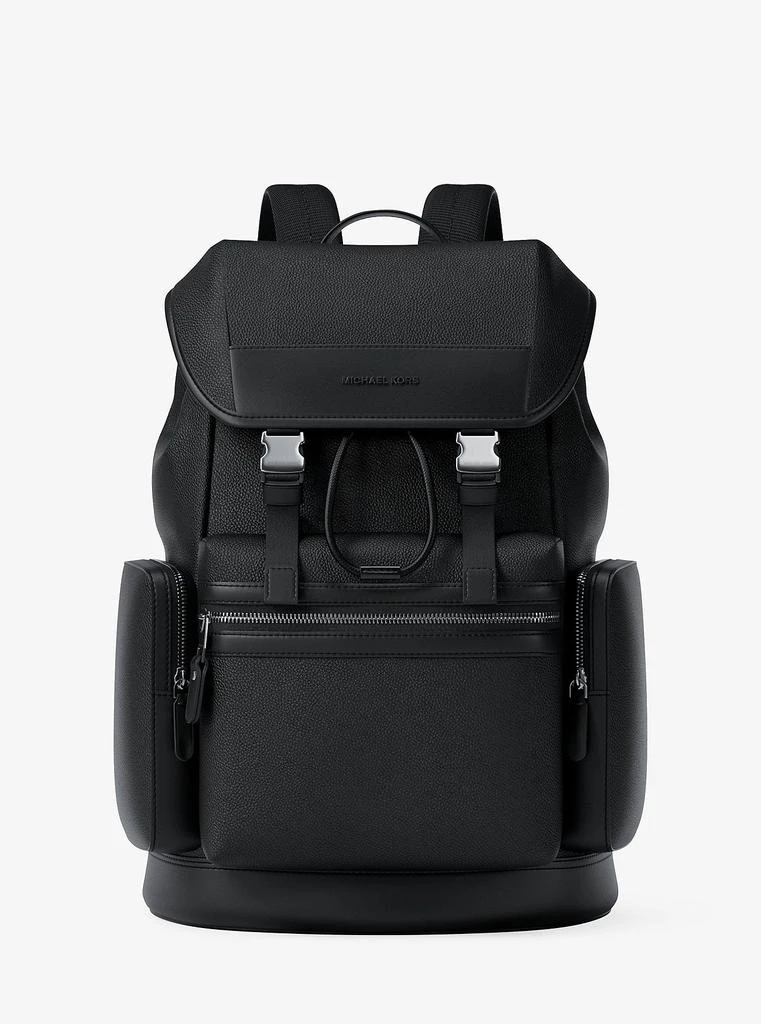 Michael Kors Jet Set Pebbled Leather Backpack 6